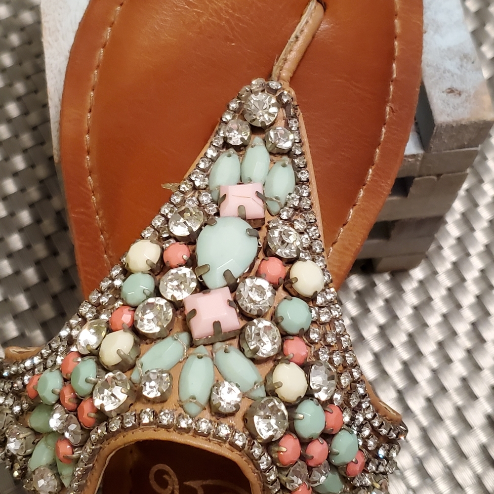 "Naughty Monkey" Bling Sandals